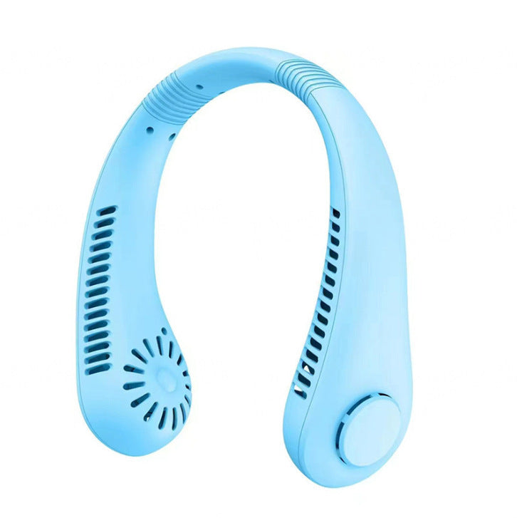 Portable USB Neck Hanging Fan